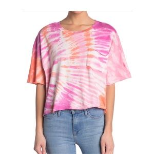 CLEARANCE-Abound | Tie Dye Crop Tee-NWOT